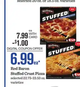 Mariano's Red Baron Stuffed Crust Pizza offer