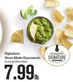 Mariano's Signature Store Made Guacamole offer
