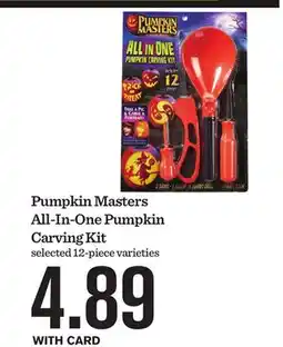 Mariano's Pumpkin Masters All-In-One Pumpkin Carving Kit offer
