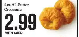 Mariano's 4 ct. All-Butter Croissants offer