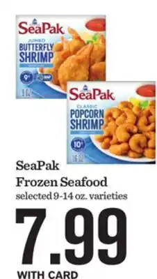Mariano's SeaPak Frozen Seafood offer