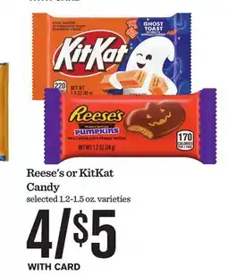 Mariano's Reese's or KitKat Candy offer
