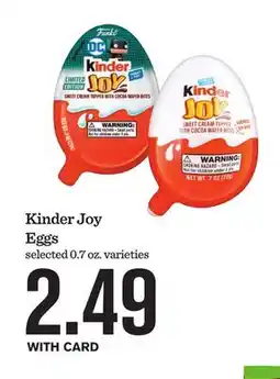 Mariano's Kinder Joy Eggs offer