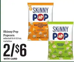 Mariano's Skinny Pop Popcorn offer