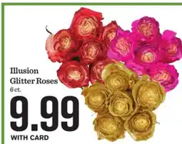 Mariano's Illusion Glitter Roses offer