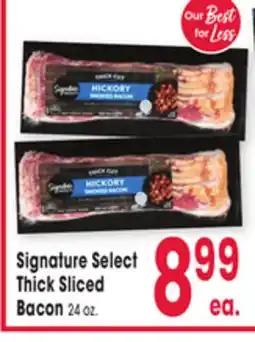 Jewel-Osco Signature Select Thick Sliced Bacon offer
