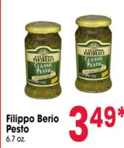Jewel-Osco Filippo Berio Pesto offer