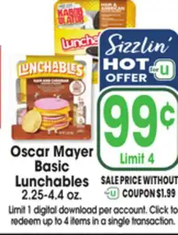 Jewel-Osco Oscar Mayer Basic Basic Lunchables offer