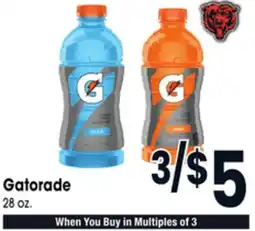 Jewel-Osco Gatorade offer