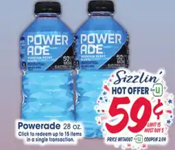 Jewel-Osco Powerade offer
