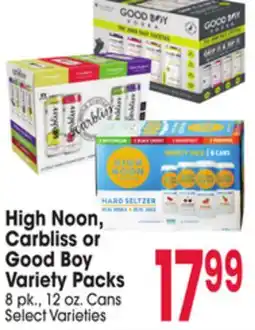 Jewel-Osco High Carbliss or Good Boy Variety Packs offer
