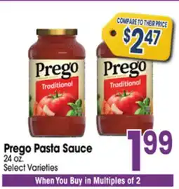 Jewel-Osco Prego Pasta Sauce offer