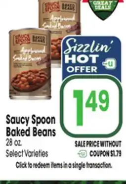 Jewel-Osco Saucy Spoon Baked Beans offer
