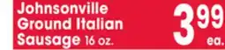 Jewel-Osco Johnsonville Ground Italian Sausage offer