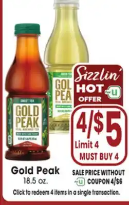 Jewel-Osco Gold Peak offer