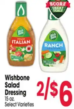 Jewel-Osco Wishbone Salad Dressing offer