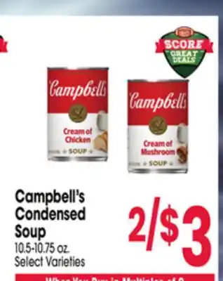 Jewel-Osco Campbell's Condensed Soup offer
