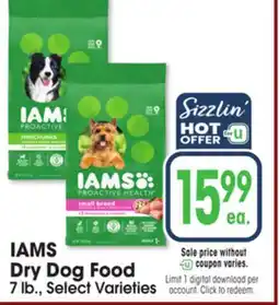 Jewel-Osco IAMS Dry Dog Food offer
