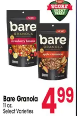 Jewel-Osco Bare Granola offer