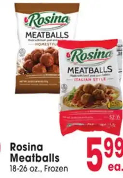 Jewel-Osco Rosina Meatballs offer