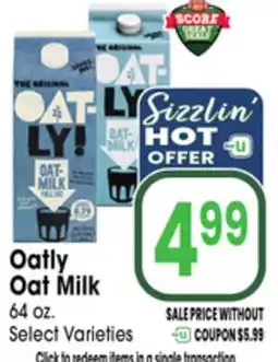 Jewel-Osco Oatly Oat Milk offer