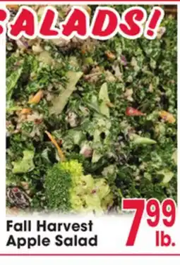 Jewel-Osco Fall Harvest Apple Salad offer