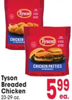 Jewel-Osco Tyson Breaded Chicken offer