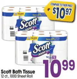 Jewel-Osco Scott Bath Tissue offer