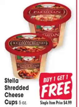 Jewel-Osco Stella Shredded Cheese Cups offer