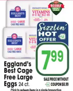 Jewel-Osco Eggland's Best Cage Free Large Eggs offer