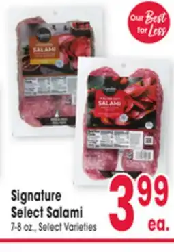 Jewel-Osco Signature Select Salami offer