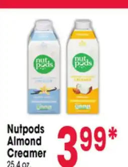 Jewel-Osco Nutpods Almond Creamer offer