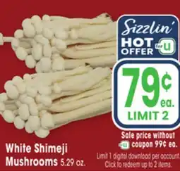 Jewel-Osco White Shimeji Mushrooms offer