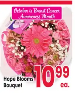 Jewel-Osco Hope Blooms Bouquet offer