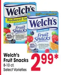 Jewel-Osco Welch's Fruit Snacks offer