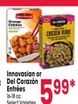 Jewel-Osco Innovasian or Del Corazón Entrées offer