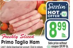 Jewel-Osco Primo Taglio Ham offer
