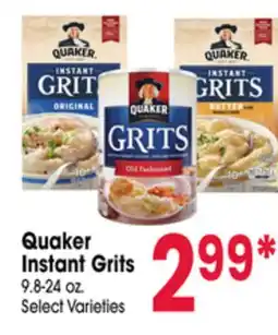Jewel-Osco Quaker Instant Grits offer