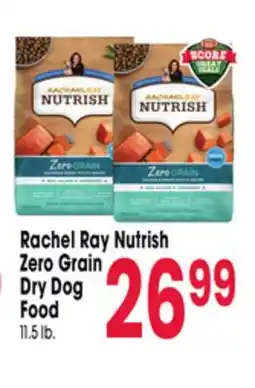 Jewel-Osco Rachel Ray Nutrish Zero Grain Dry Dog Food offer
