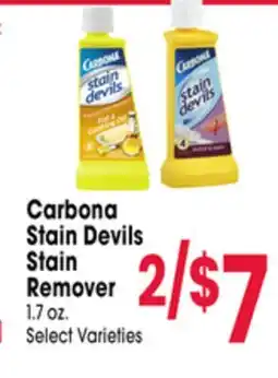 Jewel-Osco Carbona Stain Devils Stain Remover offer