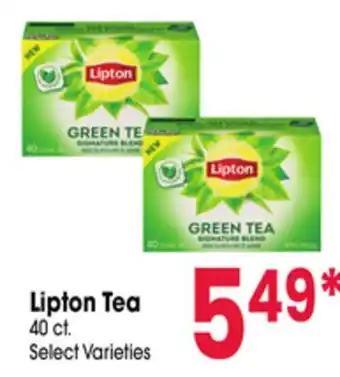 Jewel-Osco Lipton Tea offer