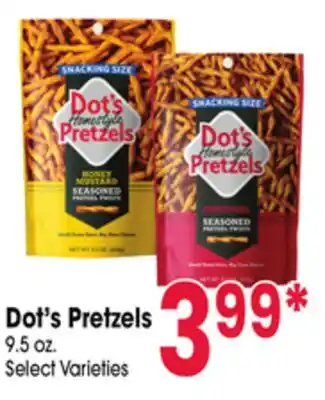 Jewel-Osco Dot's Pretzels offer