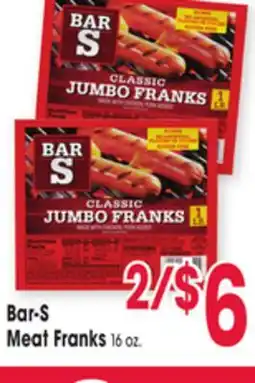 Jewel-Osco Bar-S Meat Franks offer