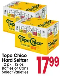 Jewel-Osco Topo Chico Hard Seltzer offer