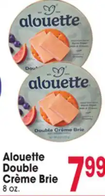 Jewel-Osco Alouette Double Crème Brie offer