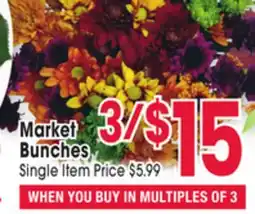 Jewel-Osco Market Bunches offer