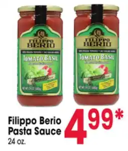 Jewel-Osco Filippo Berio Pasta Sauce offer