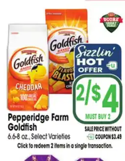 Jewel-Osco Pepperidge Farm Goldfish offer