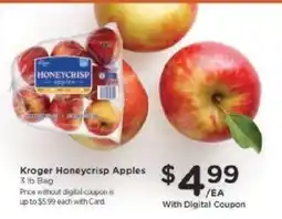 Kroger Kroger Honeycrisp Apples offer