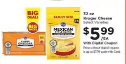 Kroger Kroger Cheese offer